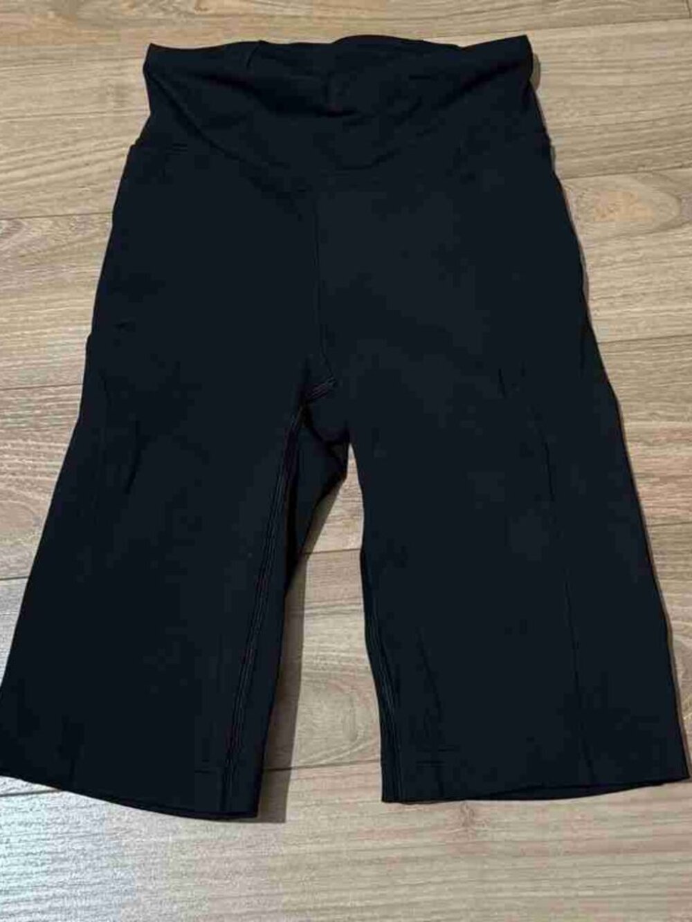 black biker shorts size 2